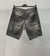 Triangle Logo Denim Shorts