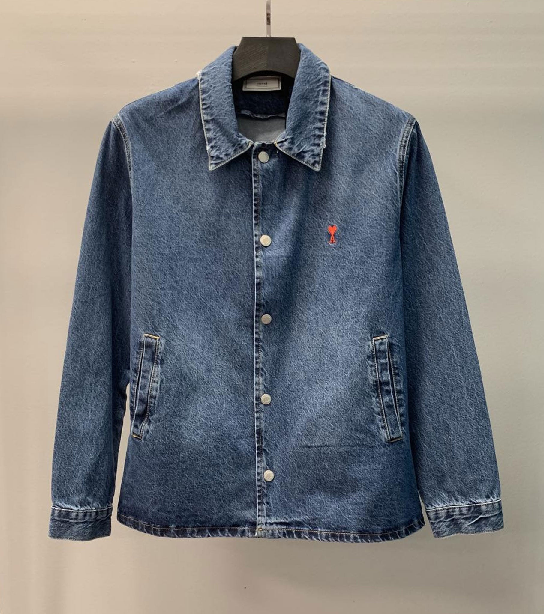 AI Men Denim Shirt