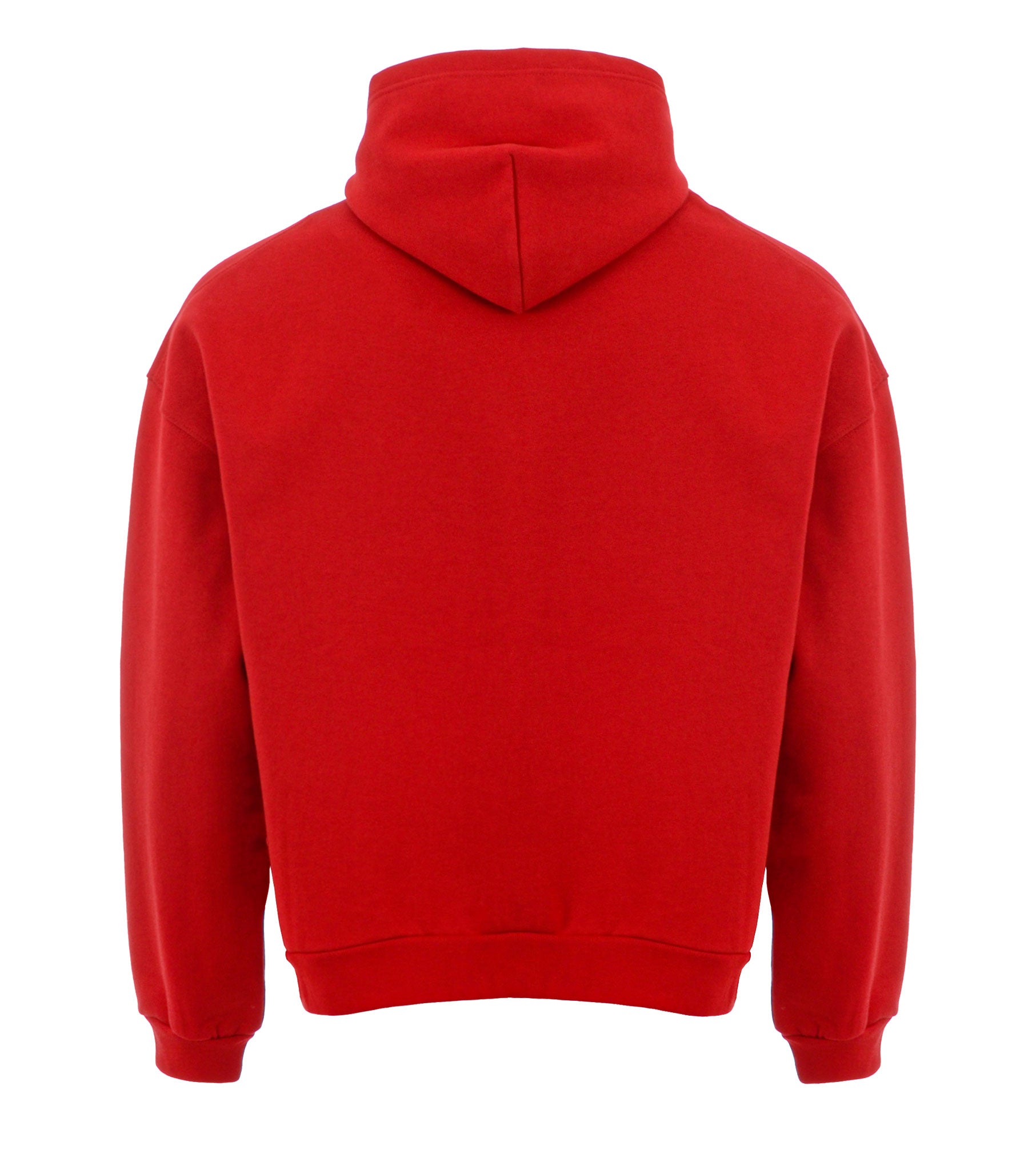 Red Cotton Hoodie