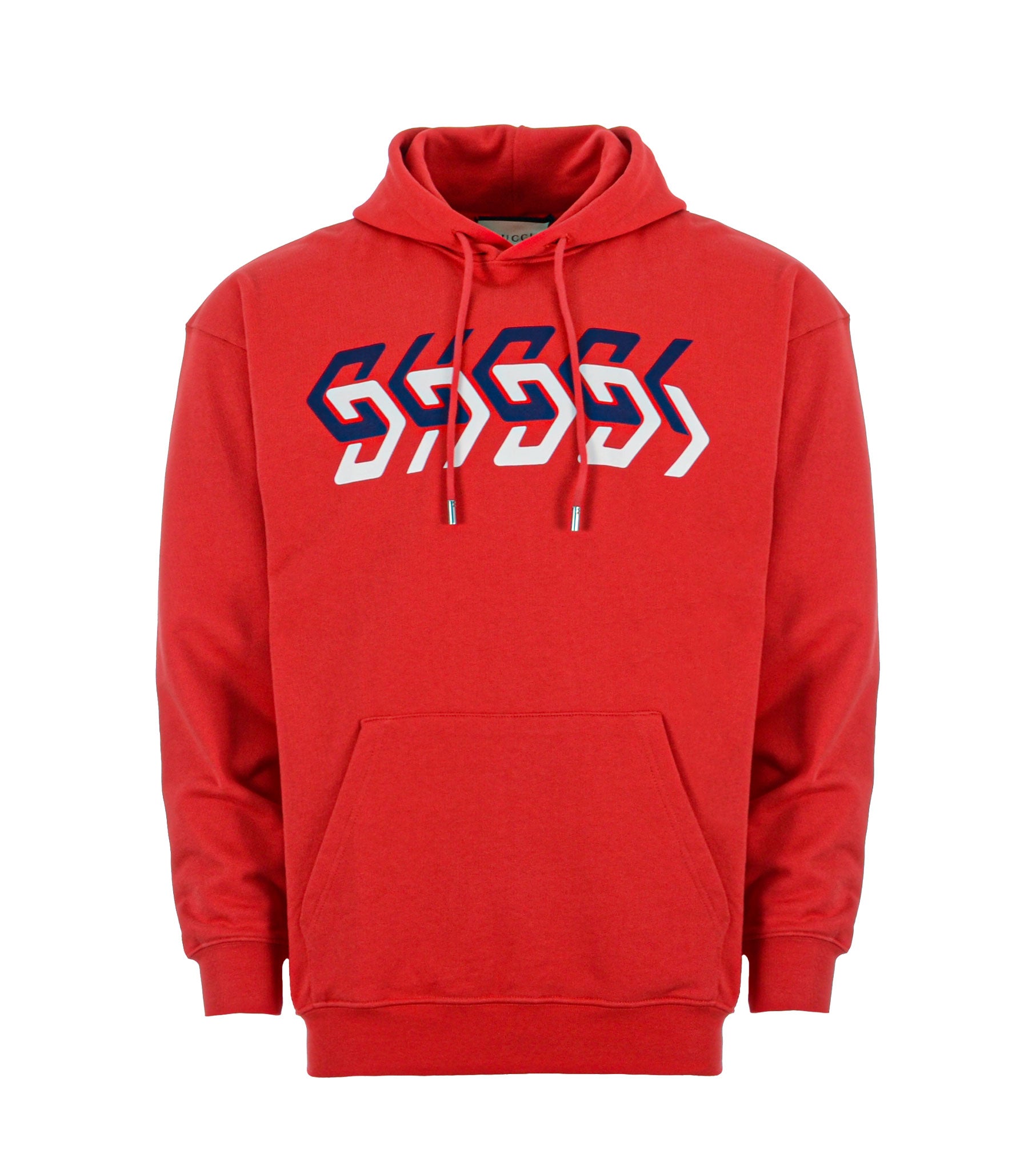 Red Cotton Hoodie