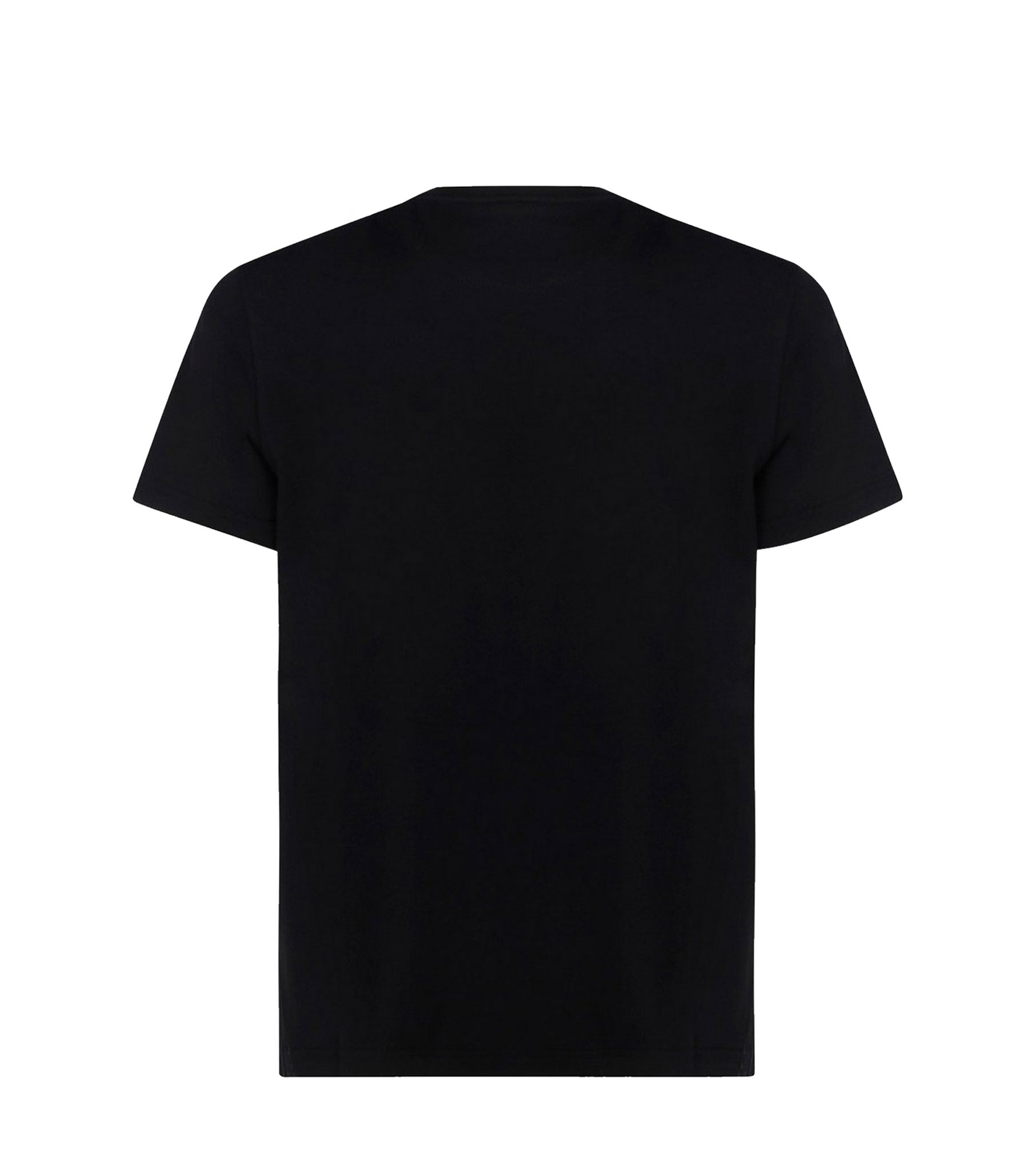 Black Cotton Unisex T-shirt
