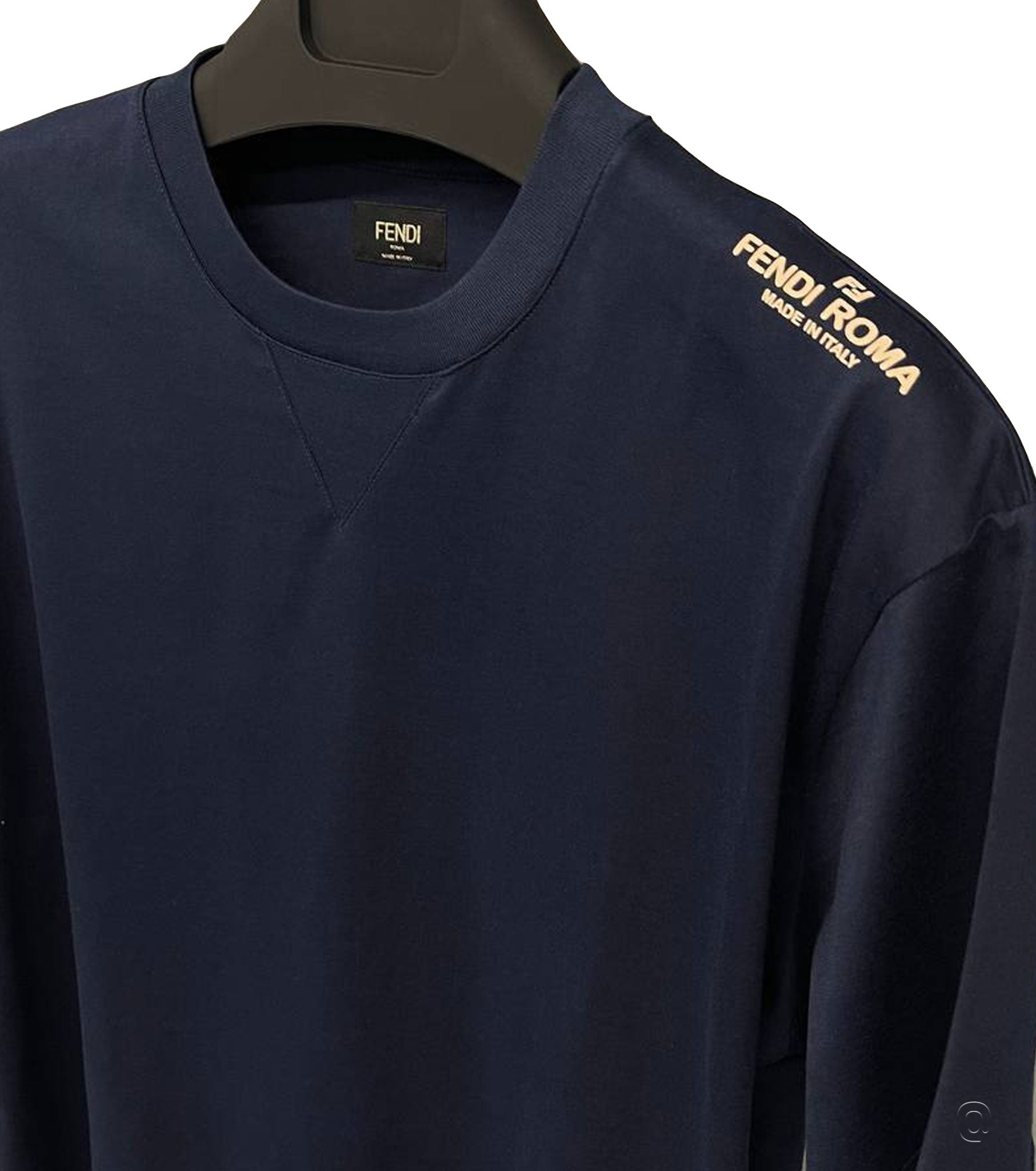 Navy Cotton T-shirt