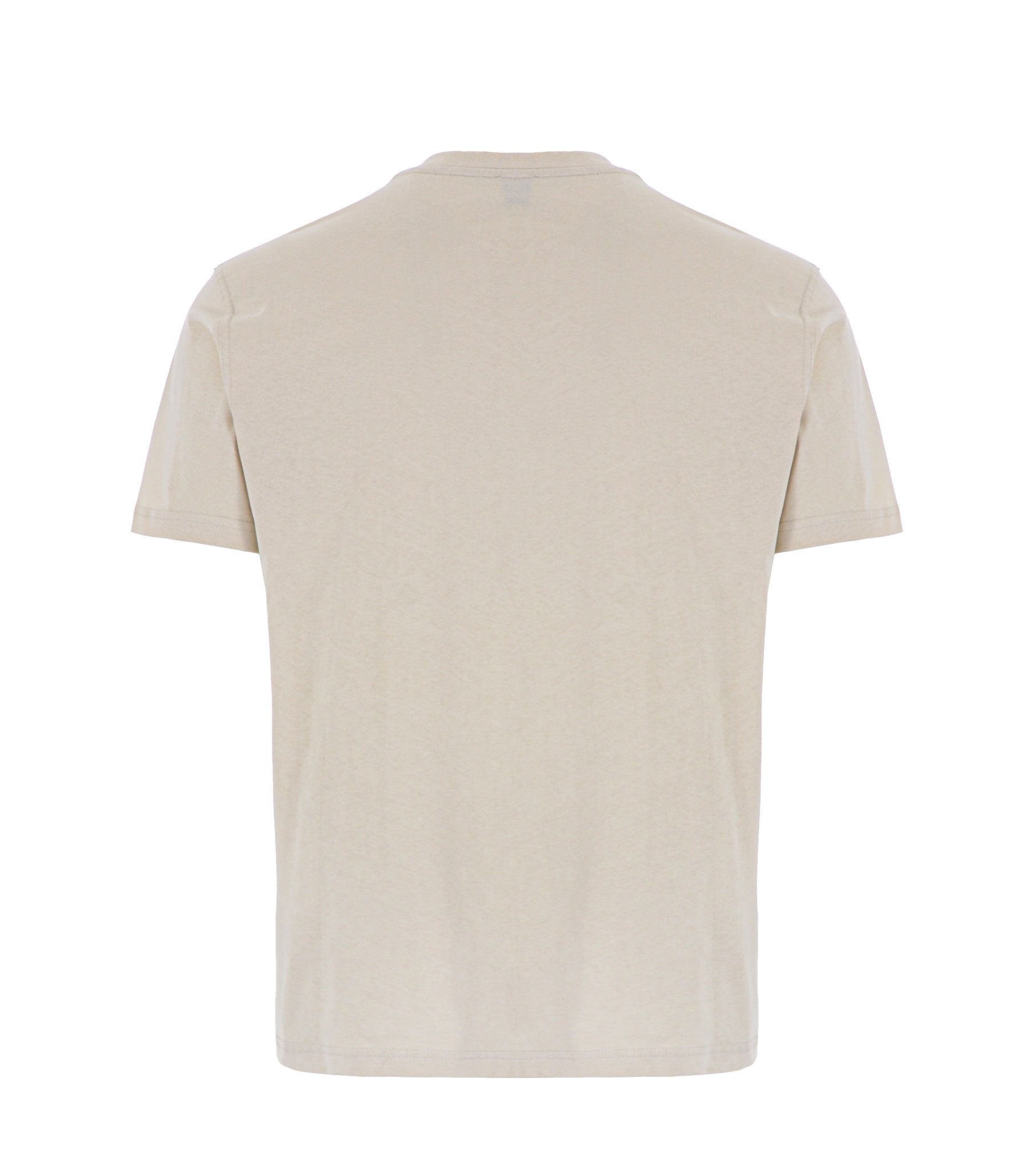 Beige Cotton T-shirt