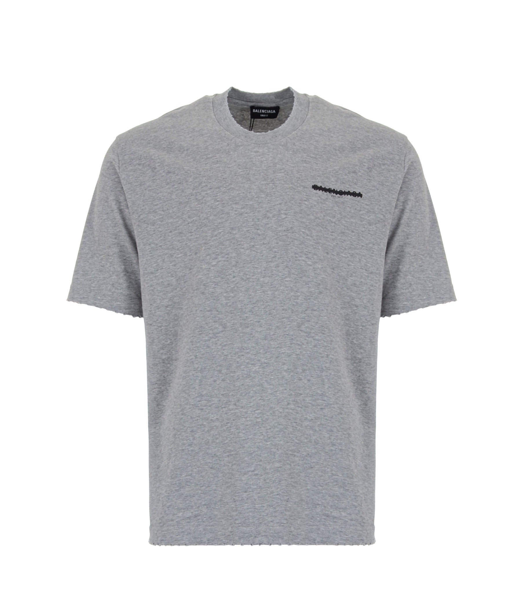 Grey Cotton T-shirt