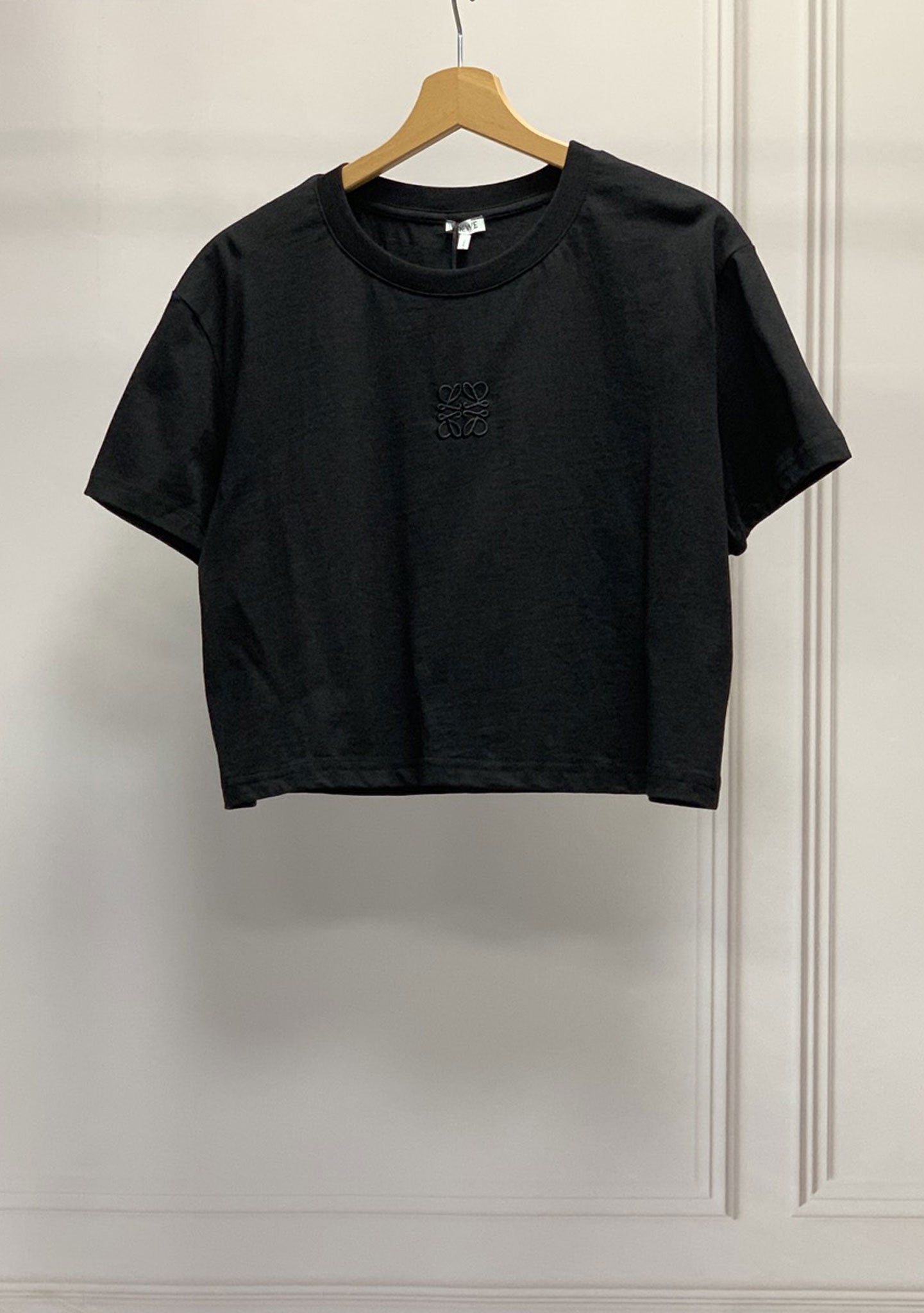 Black Cropped T-shirt